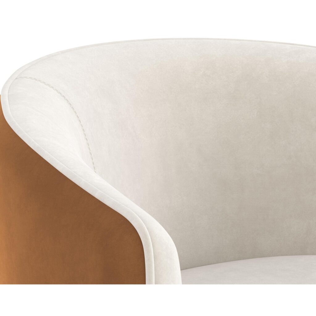 Asher Lounge Chair - Meg Taupe / Meg Gold - Image 6