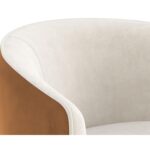 Asher Lounge Chair - Meg Taupe / Meg Gold 11 Asher Lounge Chair - Meg Taupe / Meg Gold 110587 110587 ASHER LOUNGE CHAIR MEG TAUPE 7
