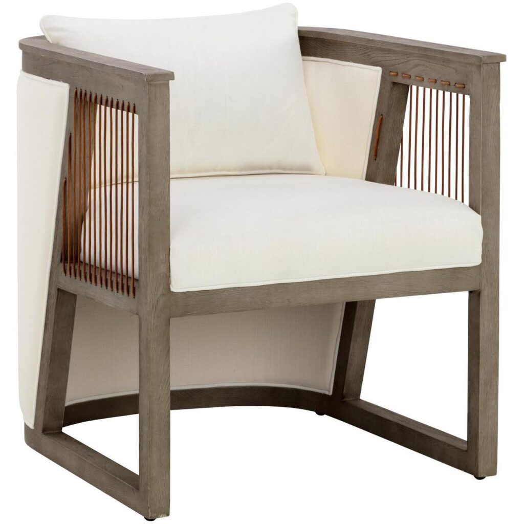 Sala Lounge Chair - Linoso Ivory