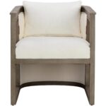 Sala Lounge Chair - Linoso Ivory 9 Sala Lounge Chair - Linoso Ivory 110595 110595 SALA LOUNGE CHAIR LINOSO IVORY 1