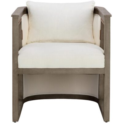 Sala Lounge Chair - Linoso Ivory 110595 110595 SALA LOUNGE CHAIR LINOSO IVORY 1