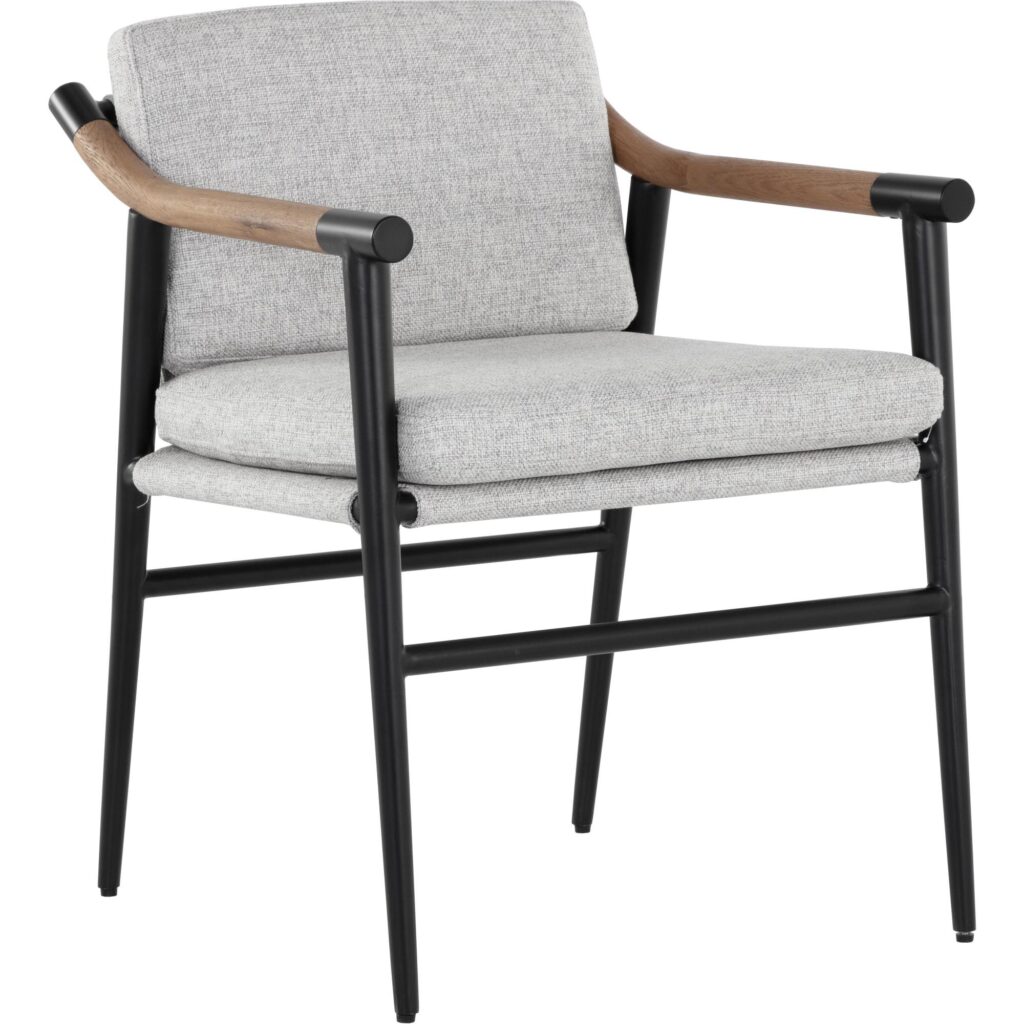 Meadow Dining Armchair - Vault Fog