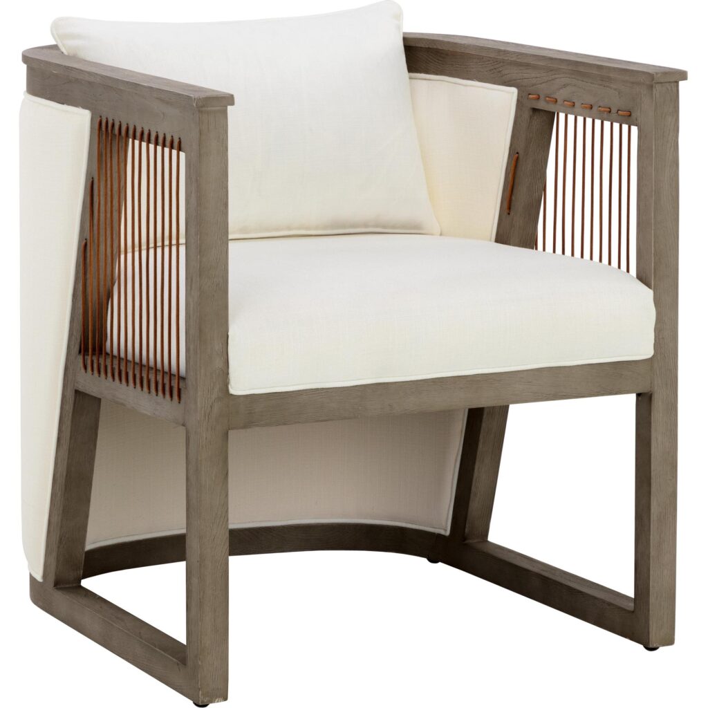 Sala Lounge Chair - Linoso Ivory