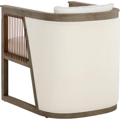 Sala Lounge Chair - Linoso Ivory 110605 110605 SALA LOUNGE CHAIR LINOSO IVORY 3