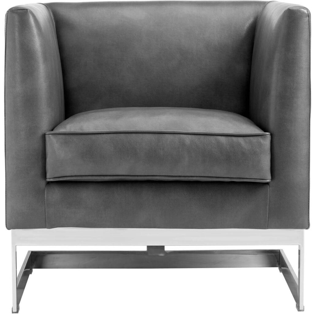 Yvette Armchair - Stainless Steel - Cantina Magnetite - Image 2