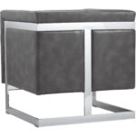 Yvette Armchair - Stainless Steel - Cantina Magnetite 7 Yvette Armchair - Stainless Steel - Cantina Magnetite 110608 110608 YVETTE ARMCHAIR STAINLESS STEEL CANTINA MAGNETITE 3