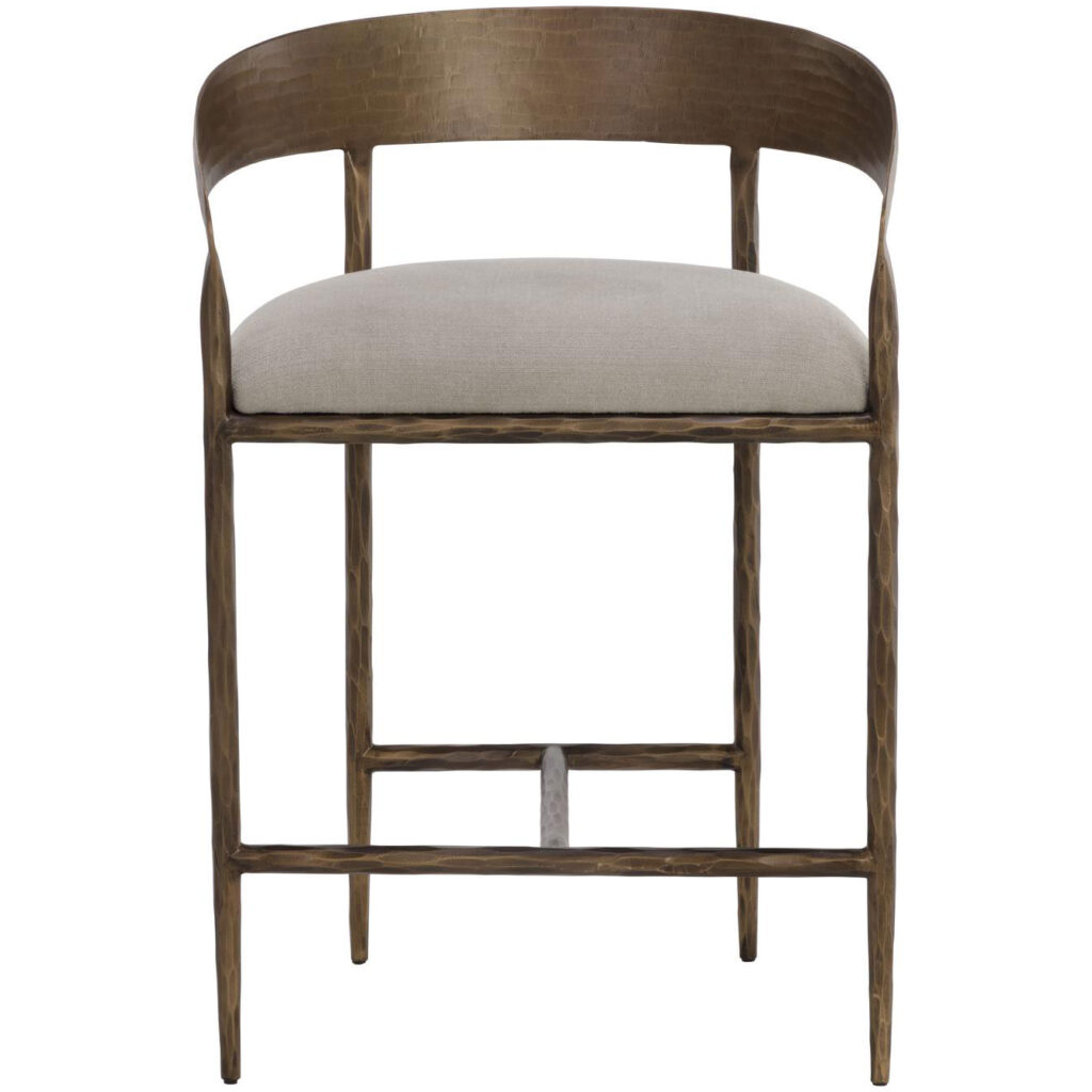 Zanatta Counter Stool - Zenith Taupe Grey - Image 2