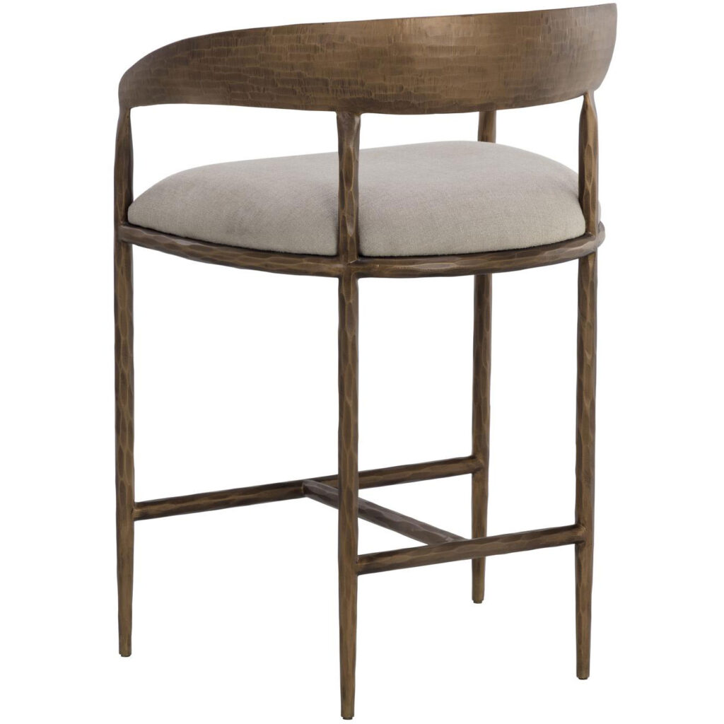 Zanatta Counter Stool - Zenith Taupe Grey - Image 4