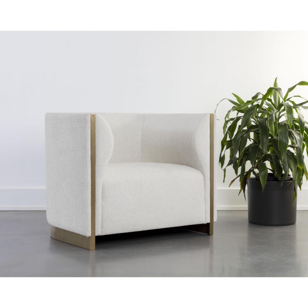 Larron Armchair - Rhea Light Barley - Image 5