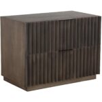 Carlin Nightstand - Taupe 8 Carlin Nightstand - Taupe 110640 110640 CARLIN NIGHTSTAND 1