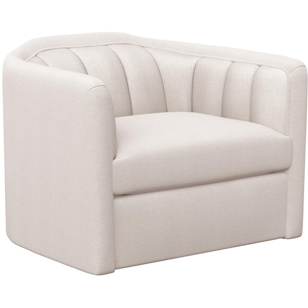 Birrit Swivel Armchair - Alaska Greige