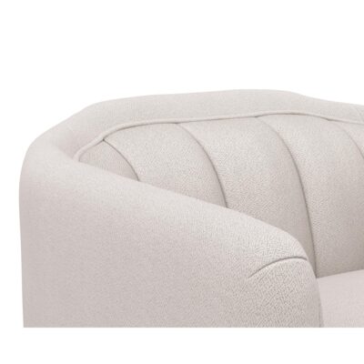 Birrit Swivel Armchair - Alaska Greige 110705 110705 BIRRIT SWIVEL ARMCHAIR ALASKA NOBLE GREY 7