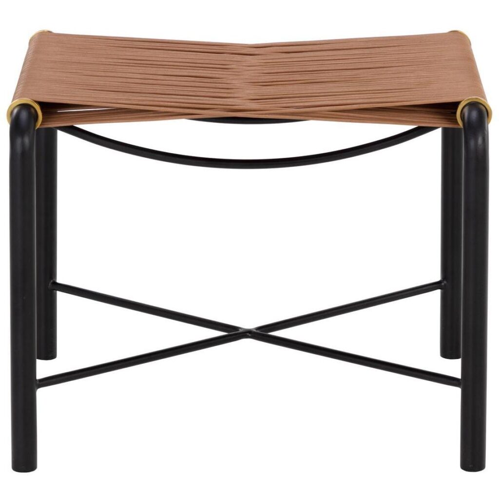 Riz Stool - Tan Leather - Image 2