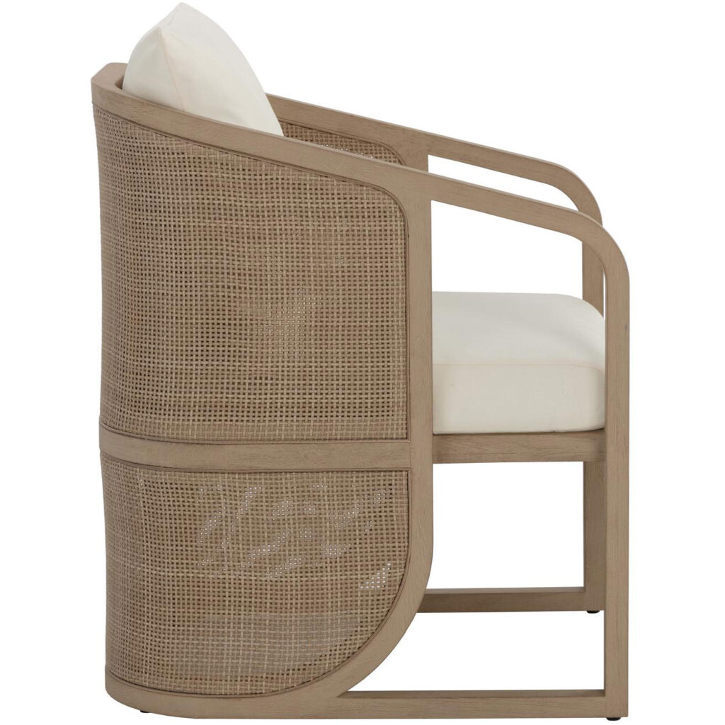 Palermo Dining Chair - Drift Brown - Stinson Cream - Image 3