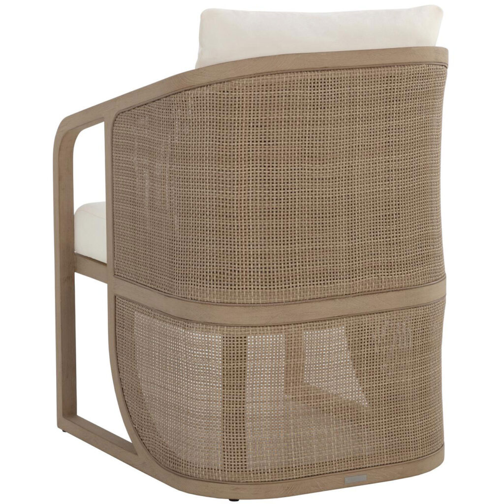 Palermo Dining Chair - Drift Brown - Stinson Cream - Image 4