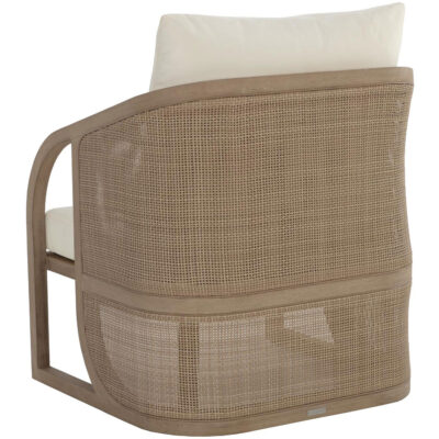 Palermo Lounge Chair - Drift Brown - Stinson Cream 110718 110718 PALERMO LOUNGE CHAIR DRIFT BROWN STINSON CREAM 3