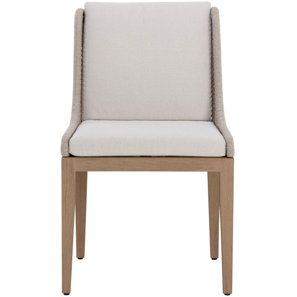 Sorrento Dining Chair - Drift Brown - Palazzo Cream - Image 2