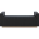 Odette Bench - Maven Black 110747 110747 ODETTE BENCH MAVEN BLACK 1