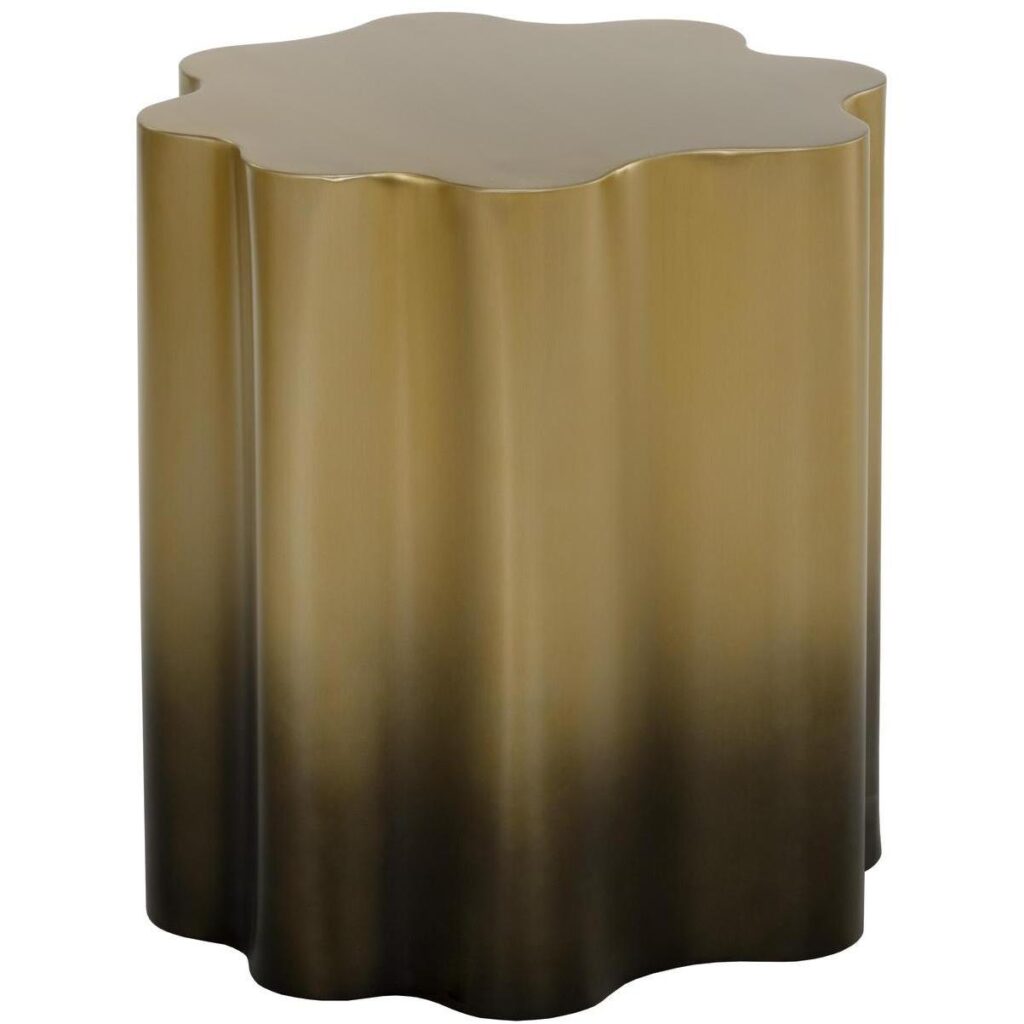 Dahlia End Table - Gold Ombre - Image 2