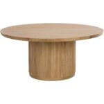 Kalla Dining Table - Round - Rustic Oak - 68" 7 Kalla Dining Table - Round - Rustic Oak - 68" 110774 110774 KALLA DINING TABLE ROUND NATURAL 68 1