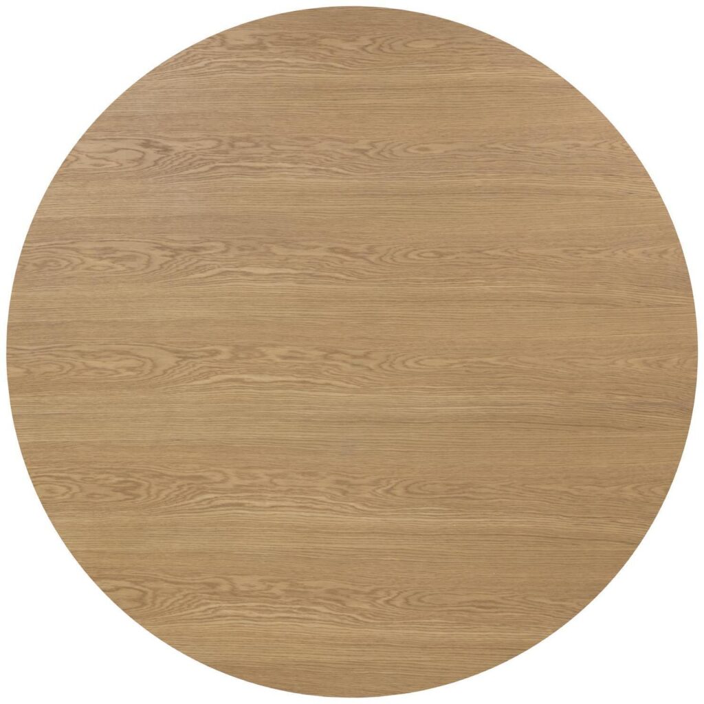 Kalla Dining Table - Round - Rustic Oak - 68" - Image 3