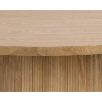 Kalla Dining Table - Round - Rustic Oak - 68" 110774 110774 KALLA DINING TABLE ROUND NATURAL 68 6