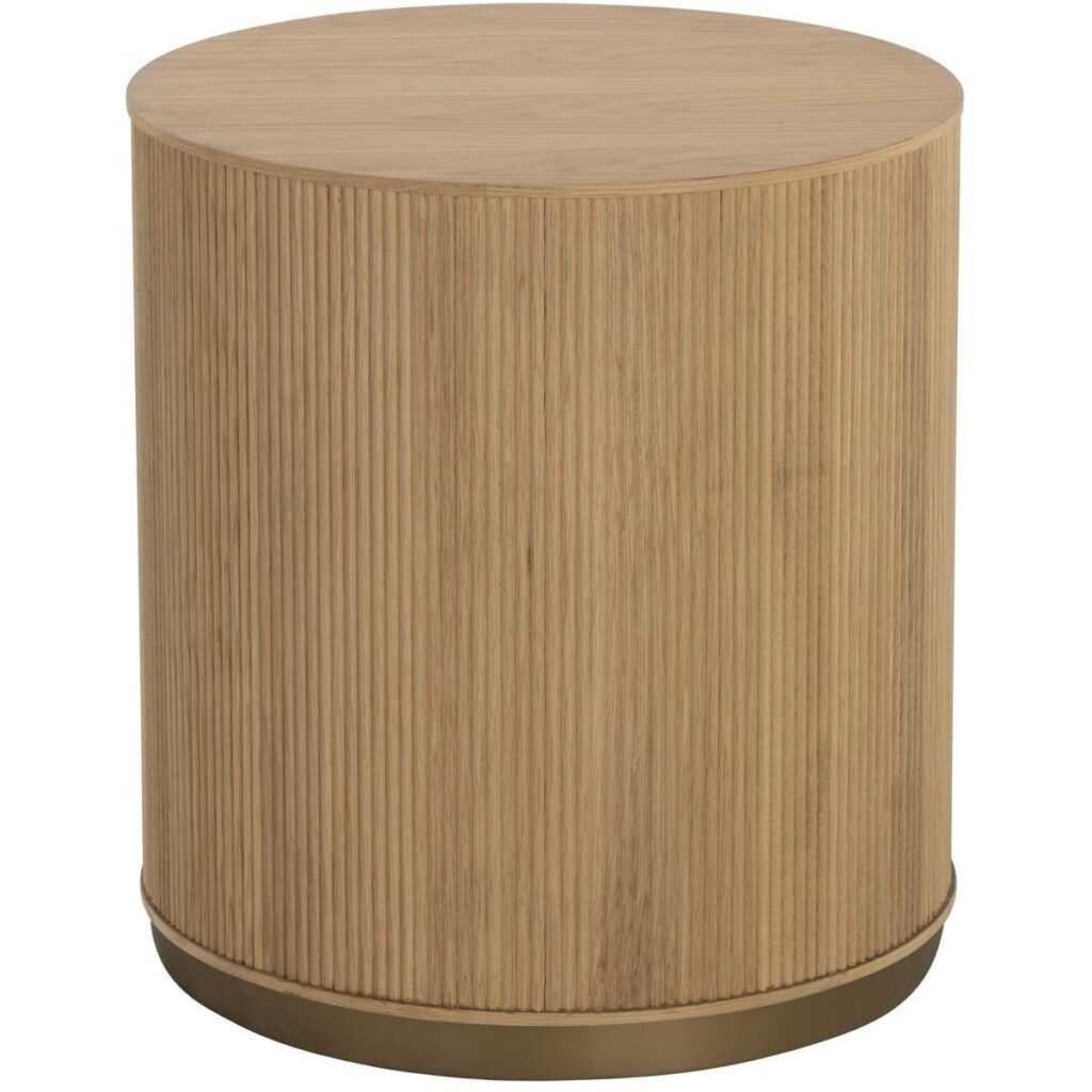 Kalla Side Table - Rustic Oak - Image 2