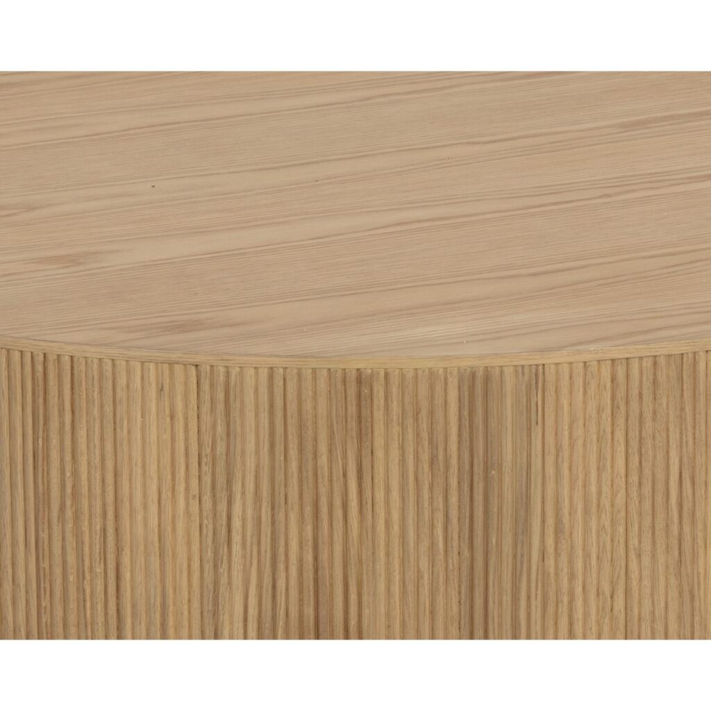 Kalla Coffee Table - Rustic Oak - Image 4