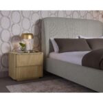 Kalla Nightstand - Rustic Oak 110777 110777 KALLA NIGHTSTAND NATURAL 5