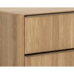 Kalla Nightstand - Rustic Oak 110777 110777 KALLA NIGHTSTAND NATURAL 6