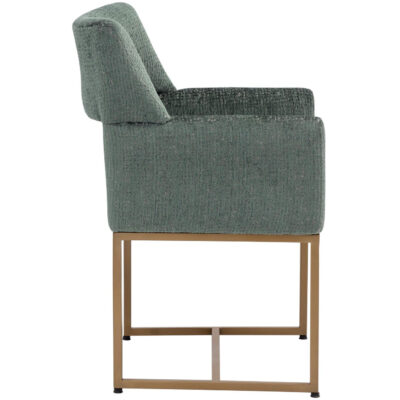 Greco Dining Armchair - Aura Teal 110782 110782 GRECO DINING ARMCHAIR AURA TEAL 2