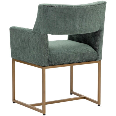 Greco Dining Armchair - Aura Teal 110782 110782 GRECO DINING ARMCHAIR AURA TEAL 3