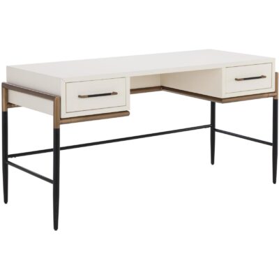 Weldrick Desk - Oyster 110814 110814 WELDRICK DESK OYSTER 1