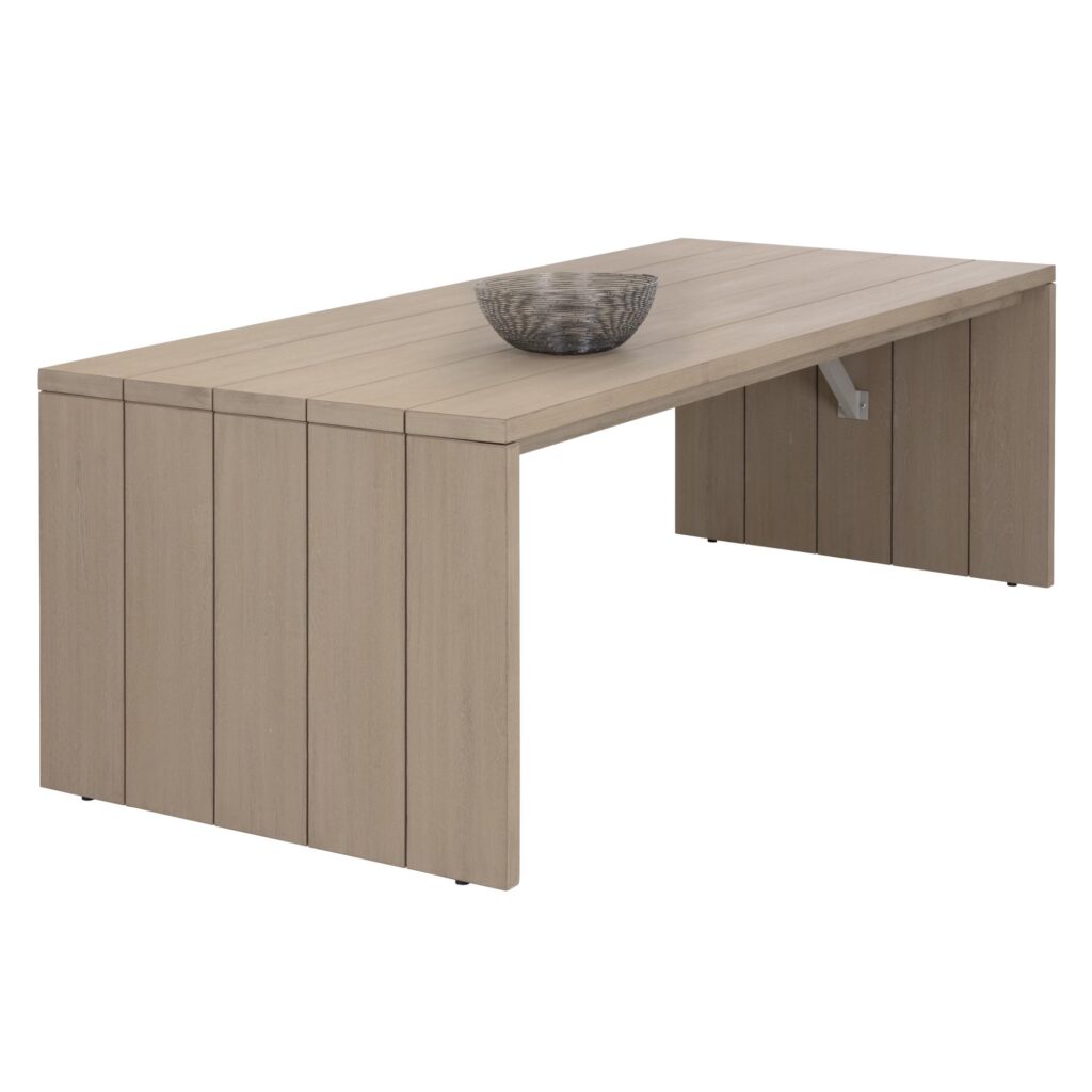 Viga Dining Table - Drift Brown - 94.5"