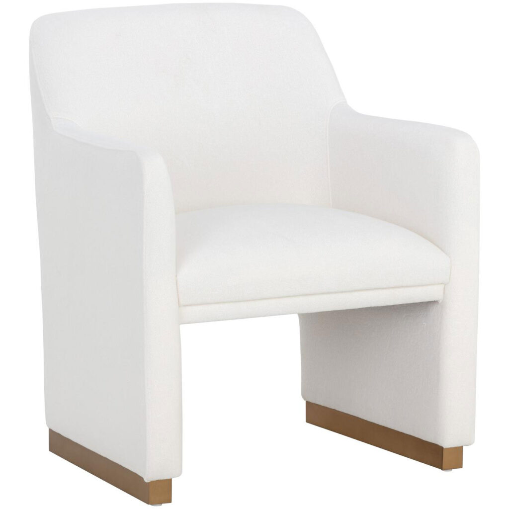 Jaime Dining Armchair - Fior Vanilla