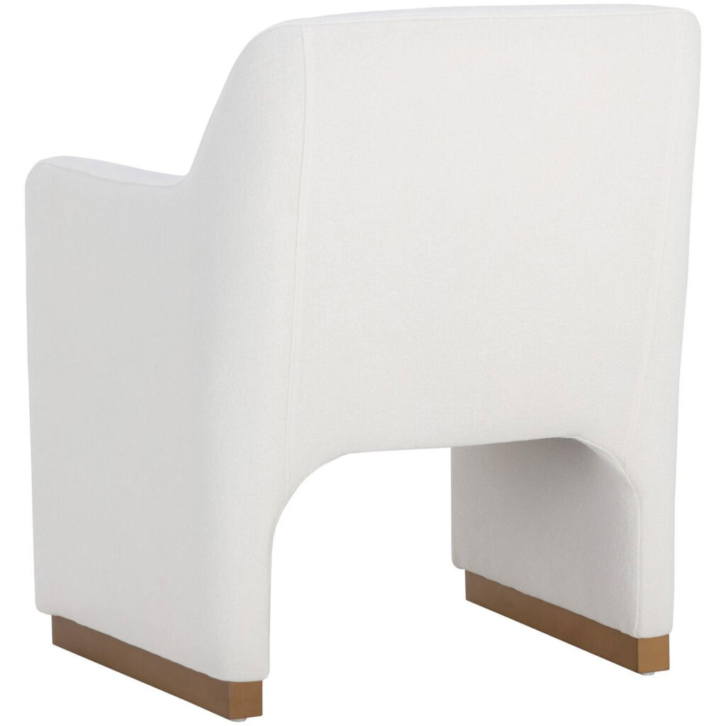 Jaime Dining Armchair - Fior Vanilla - Image 4