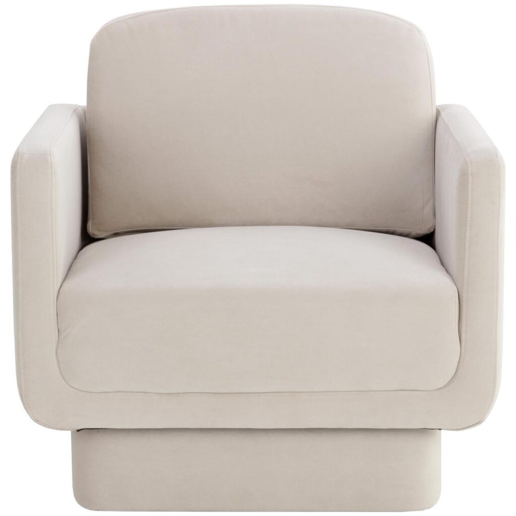 Everton Lounge Chair - Meg Taupe - Image 2