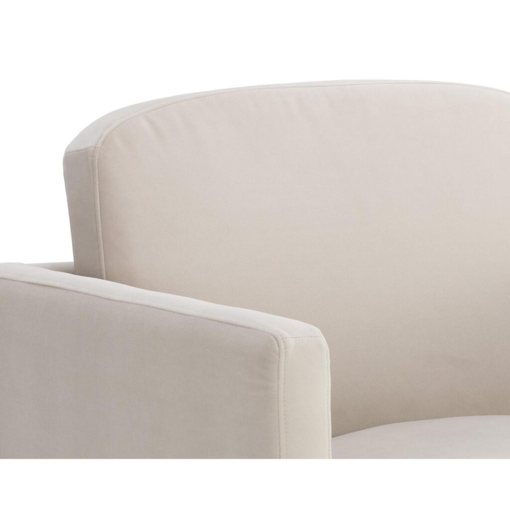 Everton Lounge Chair - Meg Taupe - Image 6