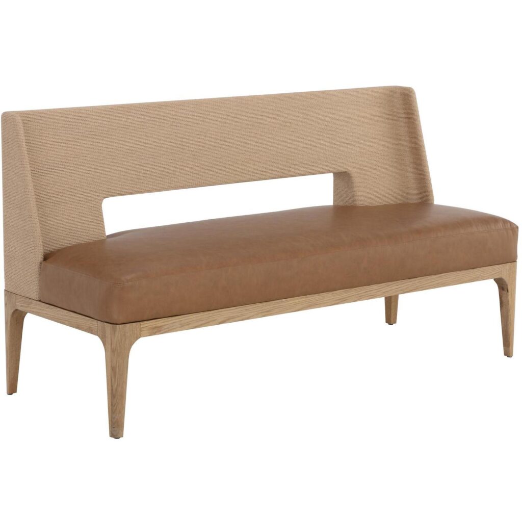 Brocco Banquette - Milliken Cognac