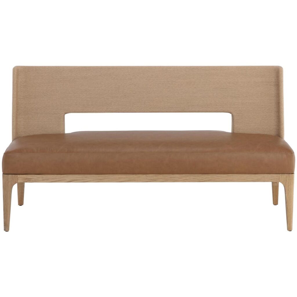 Brocco Banquette - Milliken Cognac - Image 2