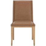 Kalla Dining Chair - Milliken Cognac 9 Kalla Dining Chair - Milliken Cognac 110929 110929 KALLA DINING CHAIR MILLIKEN COGNAC 1