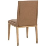 Kalla Dining Chair - Milliken Cognac 11 Kalla Dining Chair - Milliken Cognac 110929 110929 KALLA DINING CHAIR MILLIKEN COGNAC 3