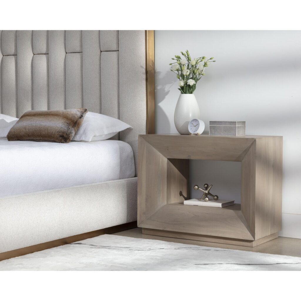 Thales Nightstand - Light Acacia - Image 4