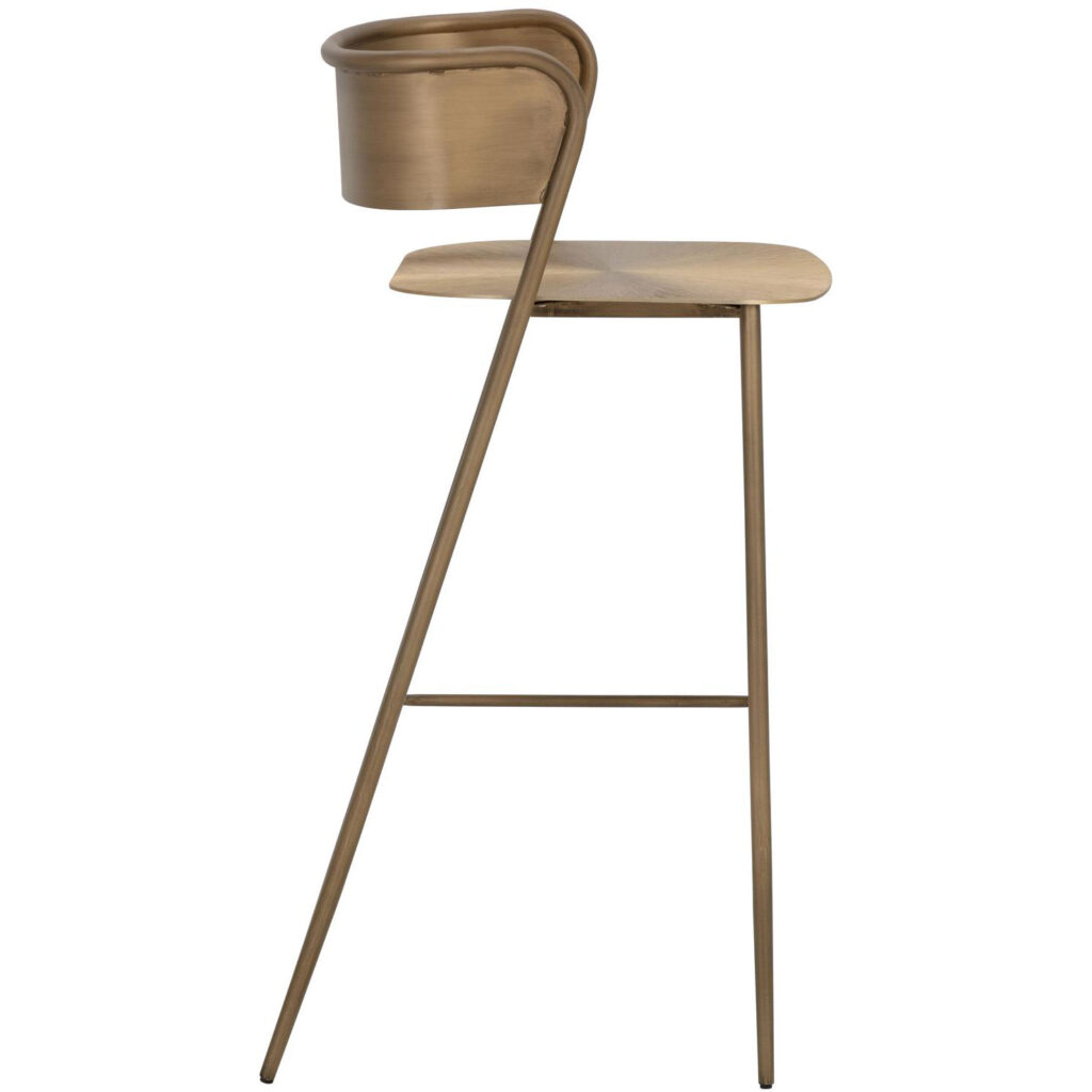 Keanu Barstool - Antique Gold - Image 3