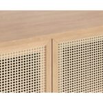 Avida Sideboard - Small - Black - Rustic Oak/Natural 110947 110947 AVIDA SIDEBOARD SMALL 7