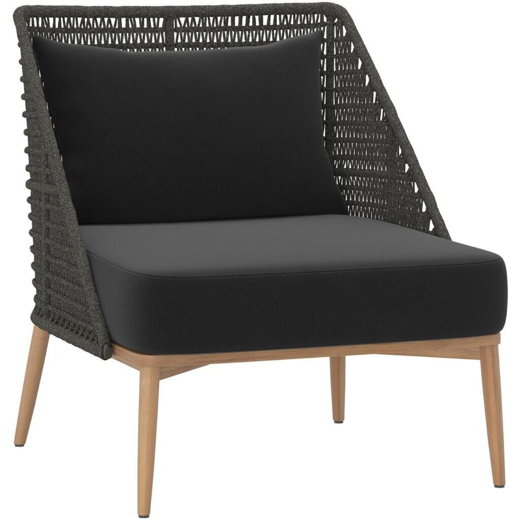 Andria Lounge Chair - Arashi Black