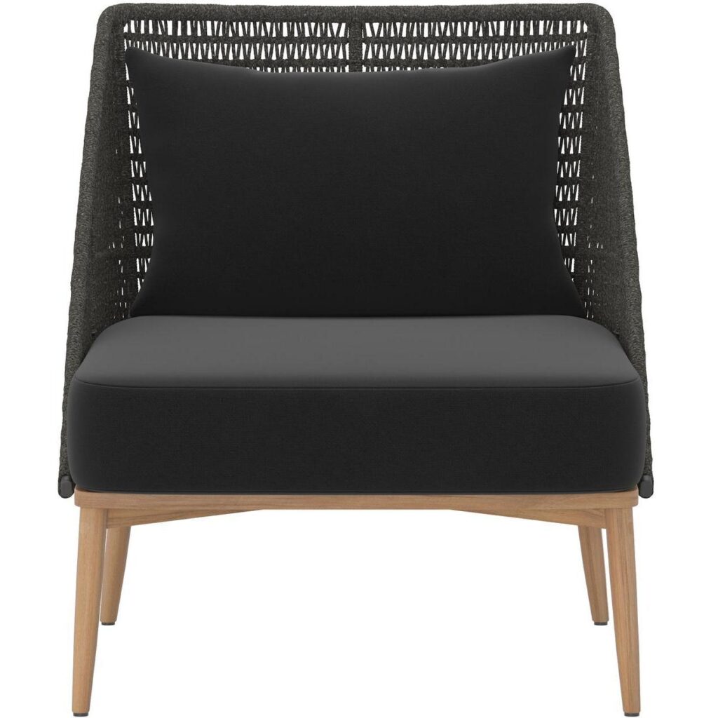 Andria Lounge Chair - Arashi Black - Image 2