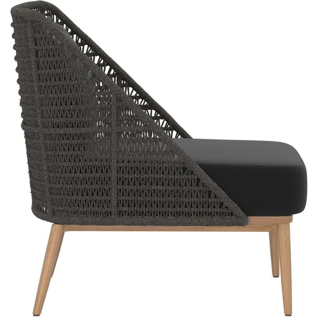 Andria Lounge Chair - Arashi Black - Image 3