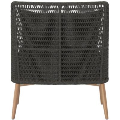 Andria Lounge Chair - Arashi Black 110962 110962 ANDRIA LOUNGE CHAIR ARASHI BLACK 3