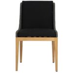 Sorrento Dining Chair - Natural - Arashi Black 110963 110963 SORRENTO DINING CHAIR NATURAL REGENCY BLACK 1